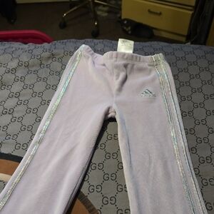 Adidas Purple Leggings for Active Comfort